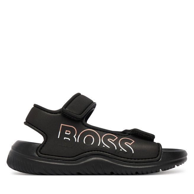 Sandały BOSS J52821 S Czarny - chłopięce