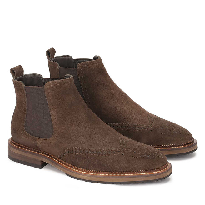Botines Chelsea Kazar Marcelino 74459 02 NB Br zowy zapatos.es