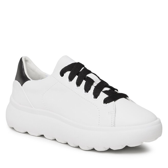Αθλητικά Geox D Spherica Ec4.1 B D35TCB 00085 C0404 White/Black