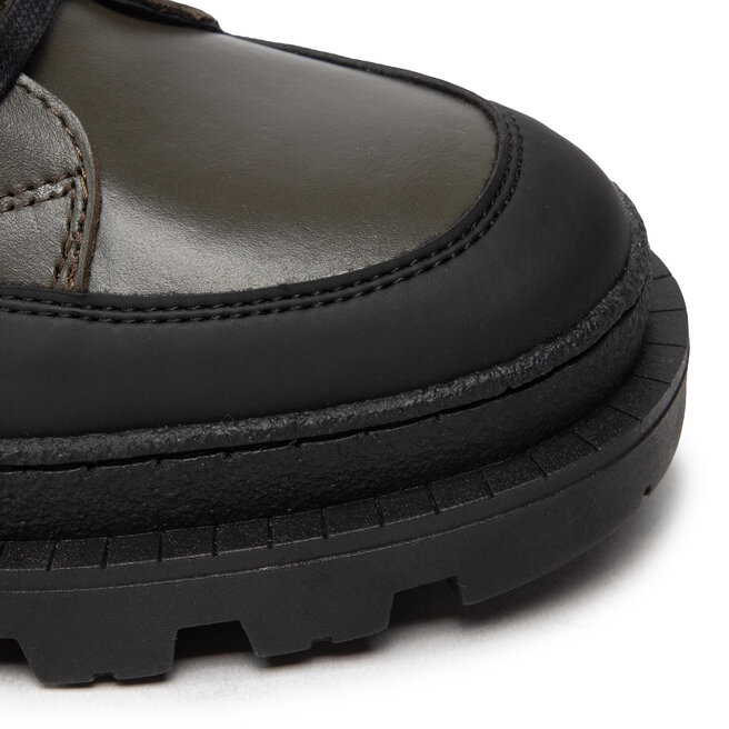 Les Deux Ботуши Les Deux Tanner Mid-Top Leather Sneaker LDM820022 Зелен