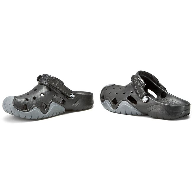 Mules sandales de bain Crocs Swiftwater Clog M 202251 Black