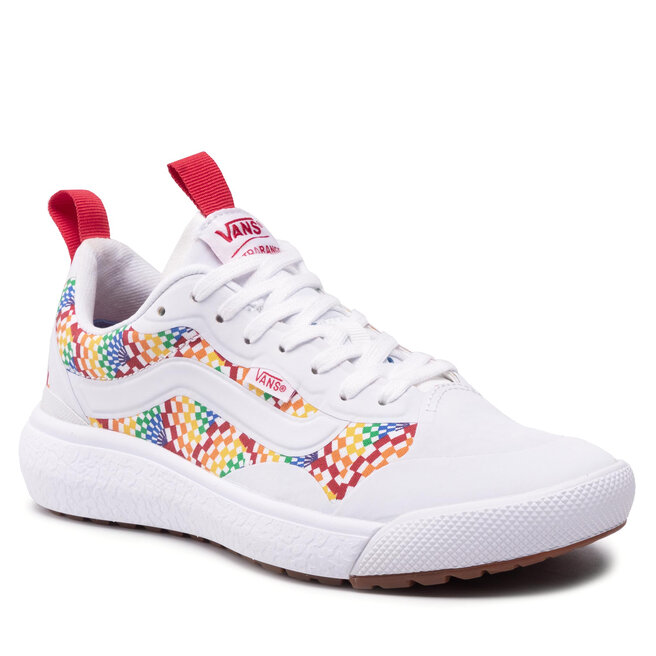 vans multi true white