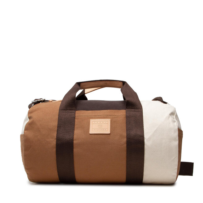 Geantă Tommy Hilfiger Sustainable Canvas Small Duffle AM0AM08672 RBL