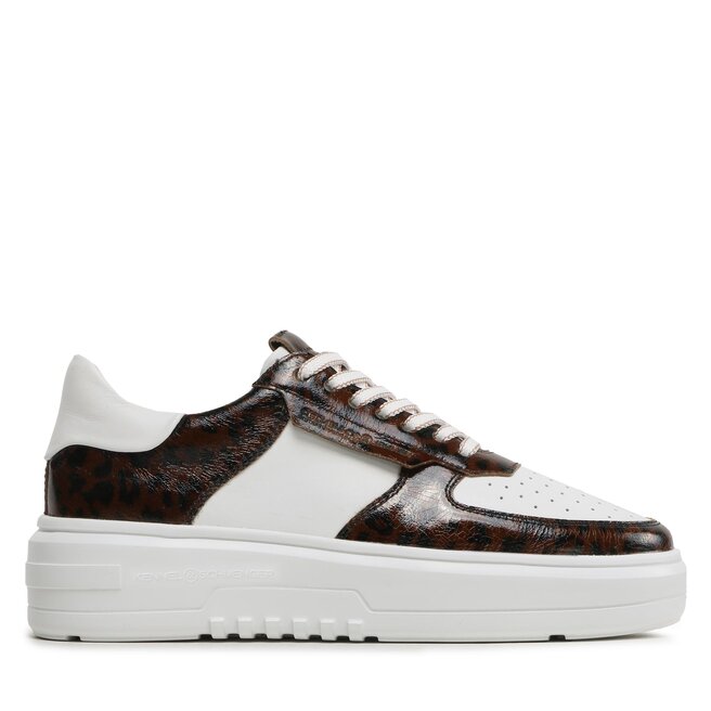 Sneakersy Kennel & Schmenger Cracked Leo/Calf - Kolorowy