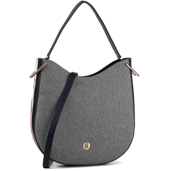Sac main Tommy Hilfiger Th Core Hobo Melton AW0AW07414 0IV