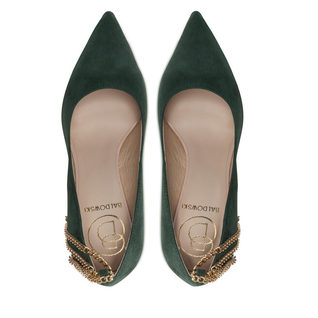 Baldowski Scarpe stiletto Baldowski D04100-1451-004 Zielony Zamsz 728