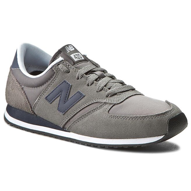 New balance discount 420 pelle grigio