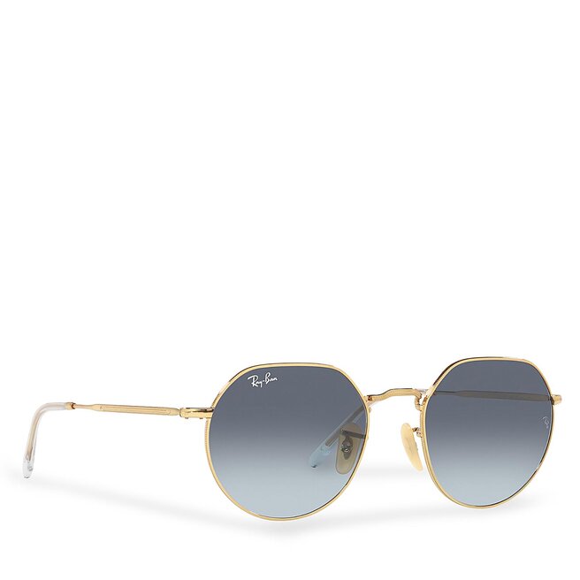Okulary przeciwsłoneczne Ray-Ban 0RB3565 - Złoty