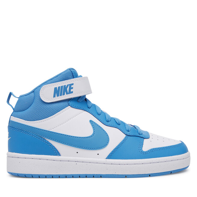 Sneakersy Nike Court Borough Mid 2 (GS) - Niebieski