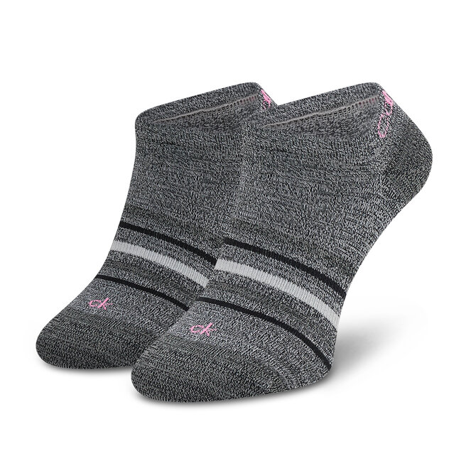 Calvin Klein Set di 3 paia di calzini corti da donna Calvin Klein 100004527 r. OS Black Combo 001