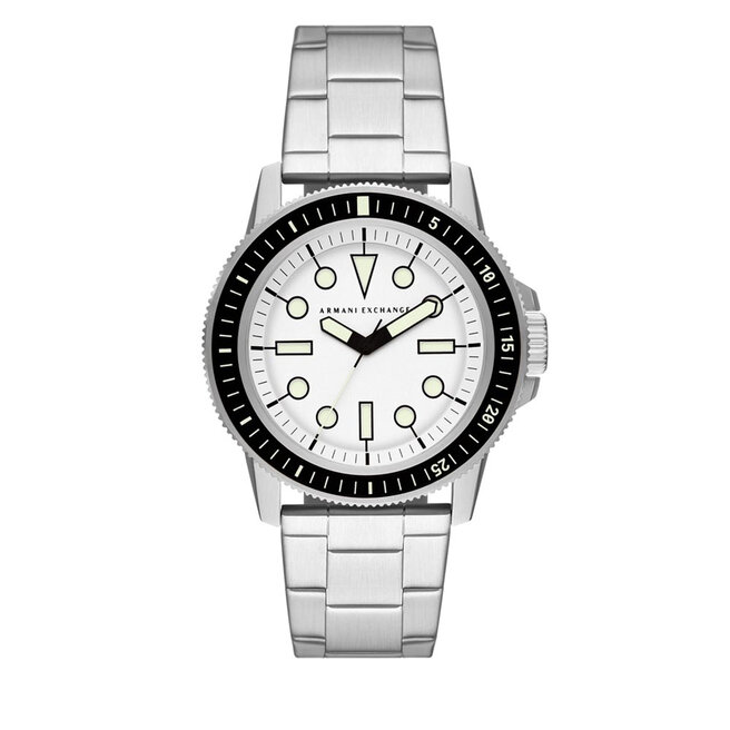 Ρολόι Armani Exchange Leonardo AX1853 Ασημί