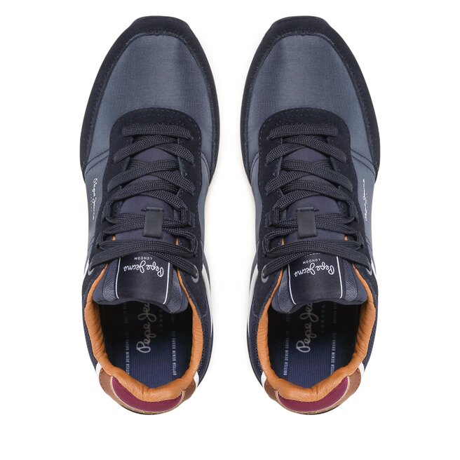 Pepe Jeans Sneakersy Pepe Jeans Tour Classic 22 PMS30883 Navy 595