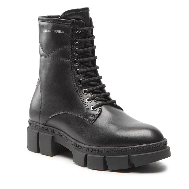 KARL LAGERFELD Боти KARL LAGERFELD KL43250 Black Lthr