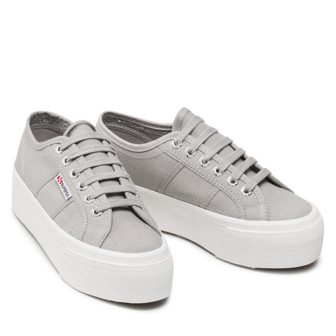 Superga Scarpe sportive Superga 2790 Platform S9111LW Grey Colomba/F Avorio