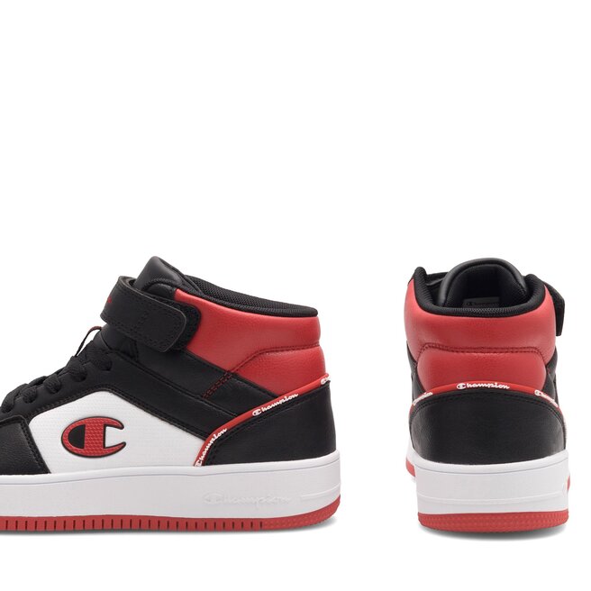 Gs Black/White/Red B Mid Champion 2.0 S32413-KK003 Sneakers Rebound