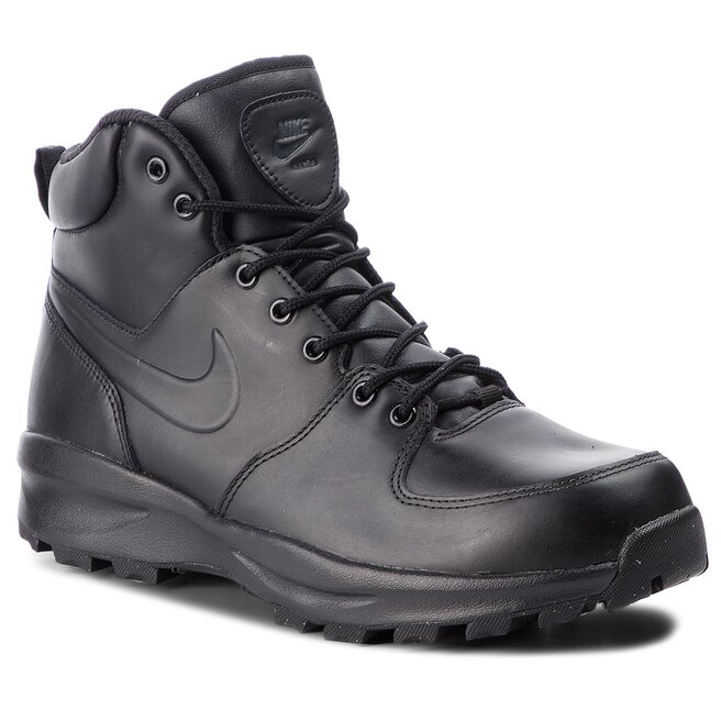 Black/Black/Black Nike Manoa 454350 Schuhe 003 Leather
