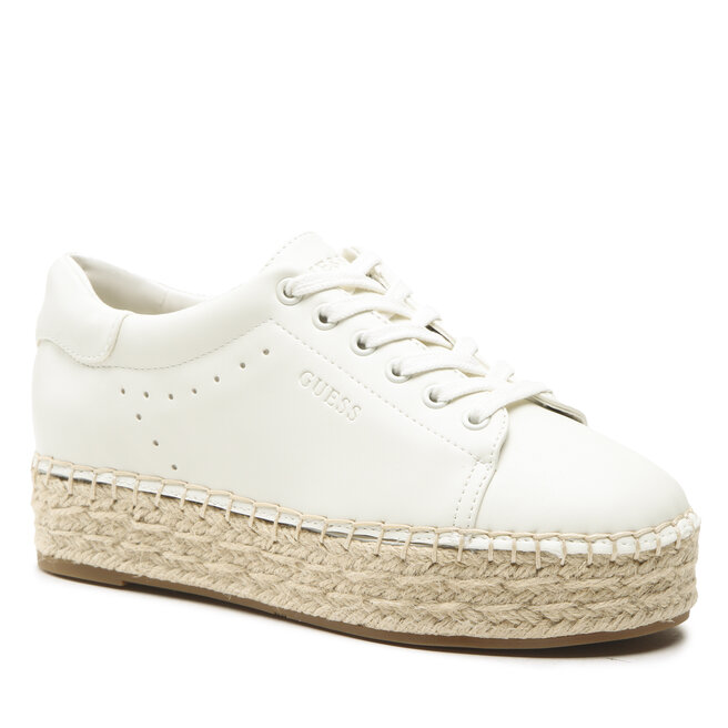 Espadrile Guess Malee FL6MLE LEA14 WHITE