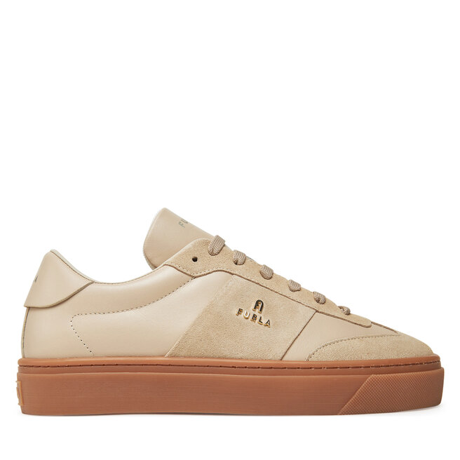 Sneakersy Furla Enjoy Lace-Up YI79ENJ BX3712 PT - Écru