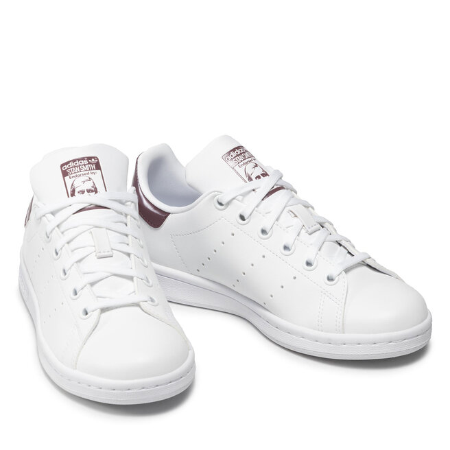 adidas Topánky adidas Stan Smith J GW8158 Ftwwht/Ftwwht/Quicri