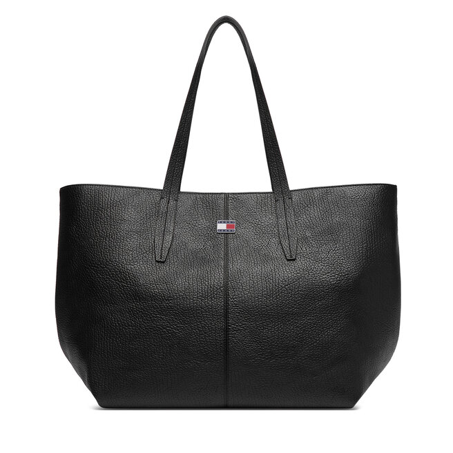 Torebka Tommy Jeans Tjw Slouchy City Tote AW0AW18789 Czarny -