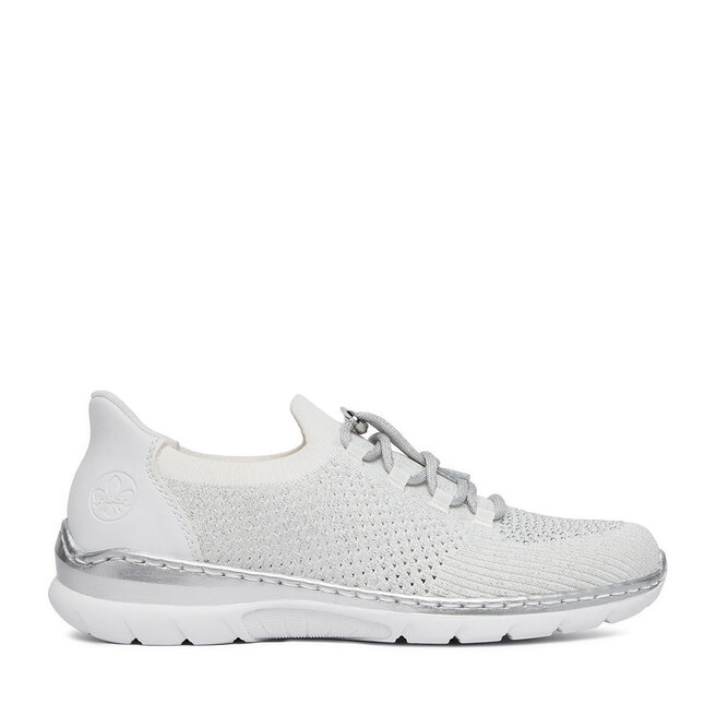 Sneakersy Rieker CEO-L3261-90 Biały - kobiece