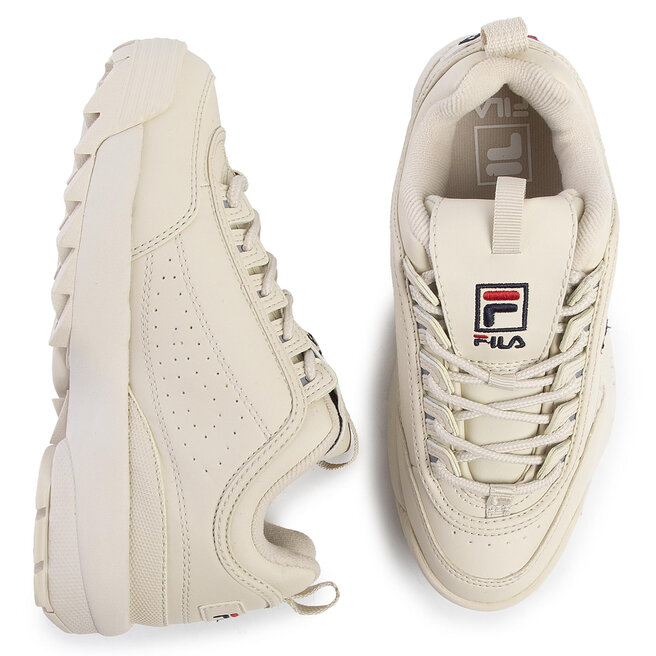 Sneakersy Fila Disruptor Low Wmn 1010302.00Y Antique White