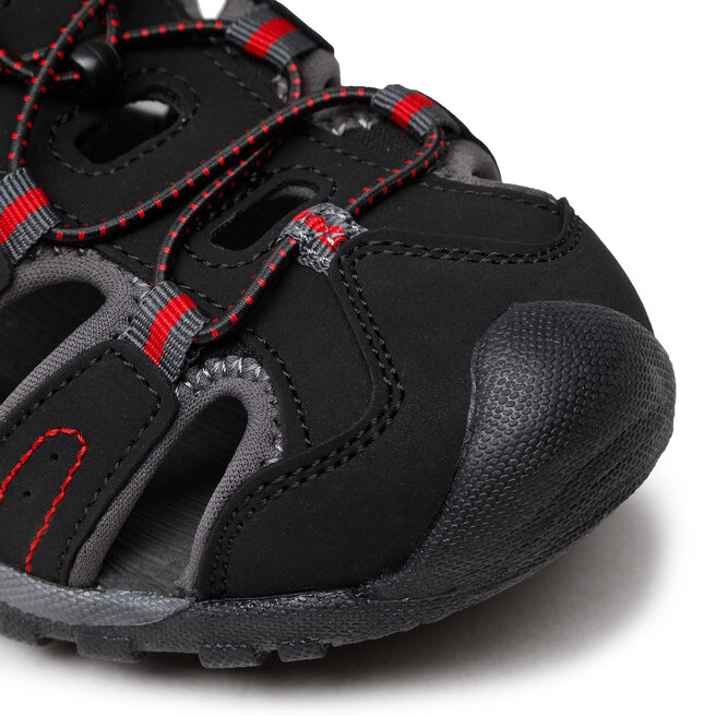 Hi-Tec Sandale Hi-Tec Tiore AVS-SS19-HT-01-Q2 Black/Dark Grey/Red