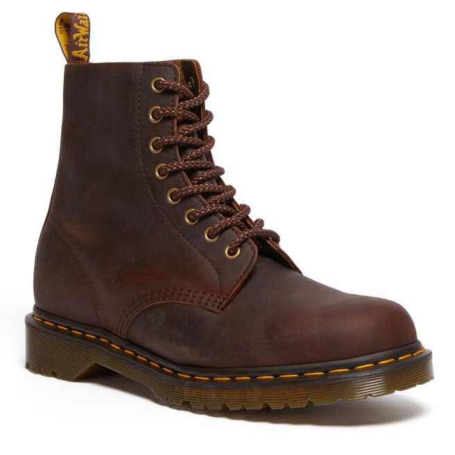 Bocanci Dr. Martens 1460 Pascal Waxed Full Grain Chestnut brown