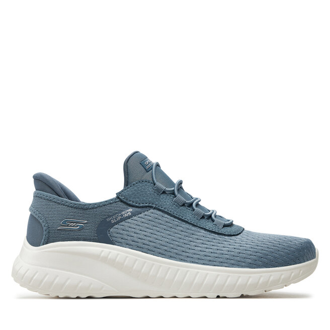 Sneakersy Skechers Bobs Squad Chaos-In Color - Niebieski