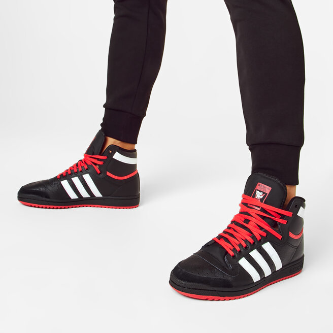 Schuhe adidas Top Ten Hi EF6365 Cblack/Ftwwht/Glored eschuhe.de