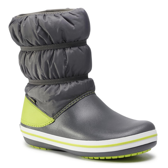 Botas de nieve Crocs Crocband Winter Slate grey/Lime Punch | zapatos.es