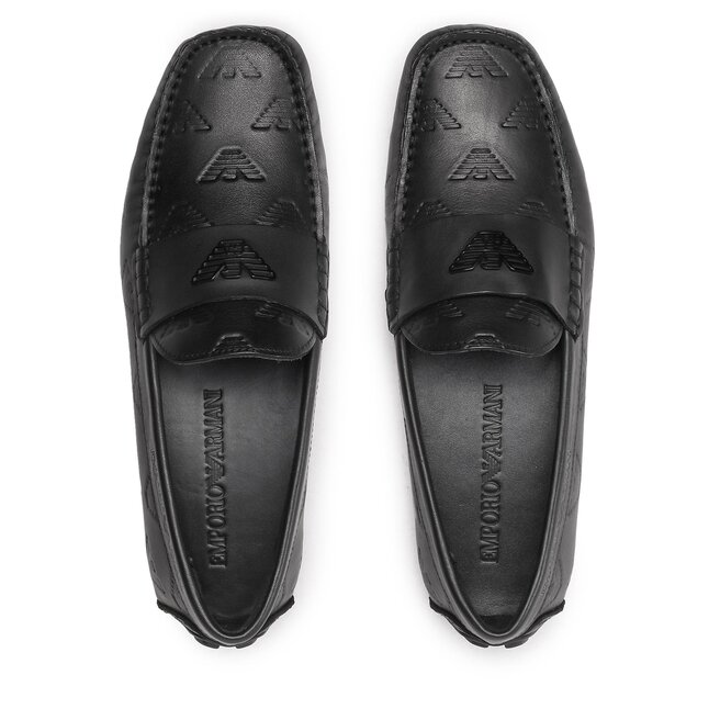 Emporio armani mocassins sales