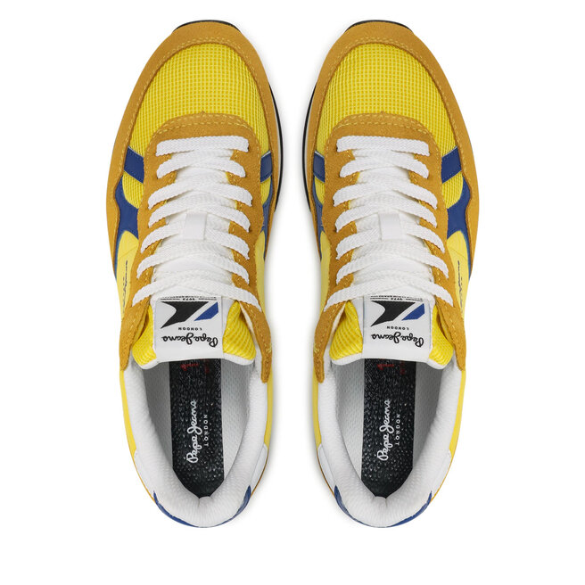 Pepe Jeans Sneakersy Pepe Jeans Britt Man Studio PMS30806 Yellow 043