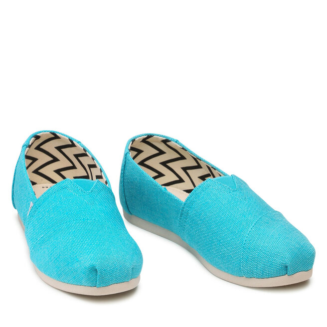 Toms Обувки Toms Alpargata 10017744 Peacock Blue