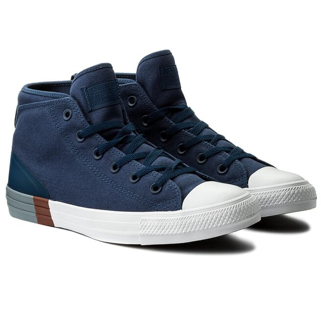 Converse Ctas Syde Mid 159553C Navy/White/Cool Grey • Www.zapatos.es