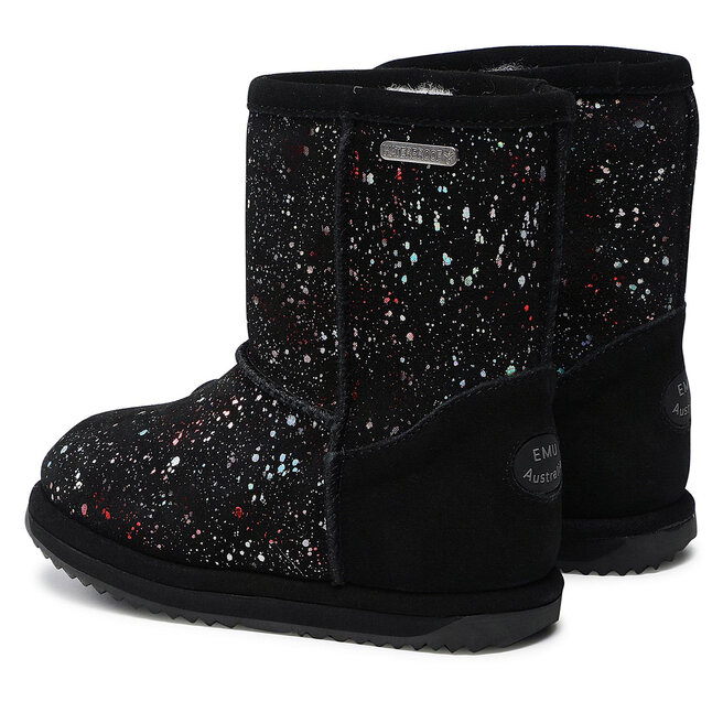 EMU Australia Boty EMU Australia Galaxy Brumby K12659 Black