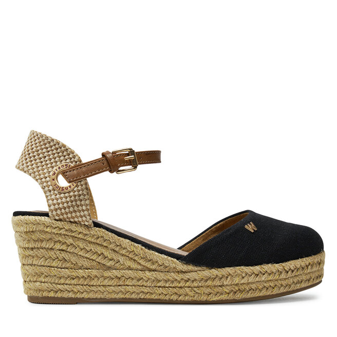 Espadryle Wrangler Bela Women Semi Wedge - Czarny
