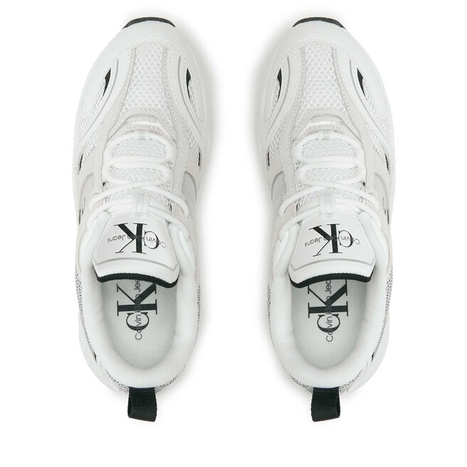 Calvin Klein Sneakersy Calvin Klein Retro Tennis Su YW0YW00891 White 01W