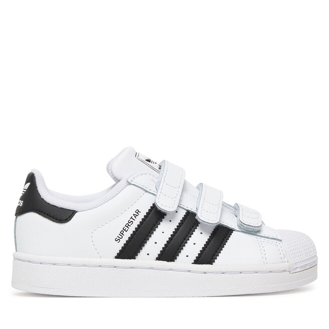 Sneakersy adidas Superstar II Comfort Closure JI3988 Biały - chłopięce