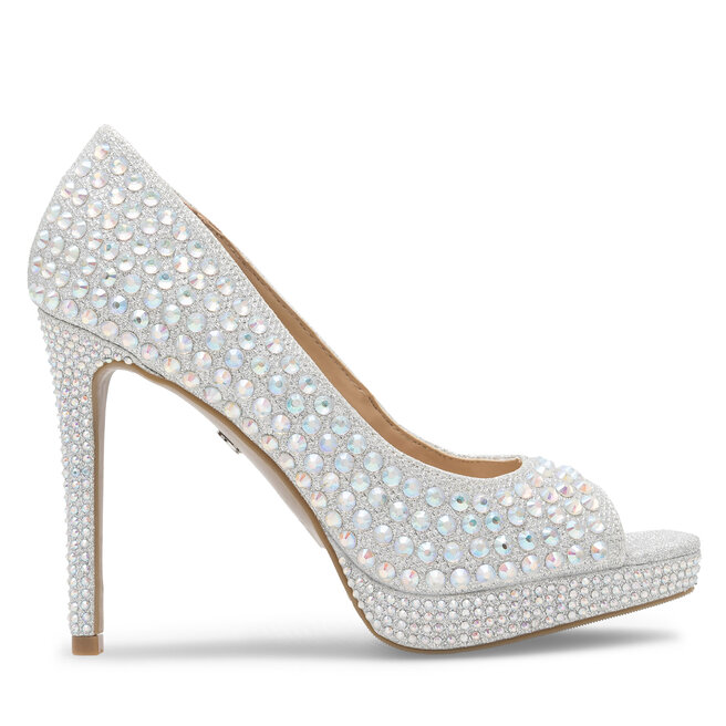Szpilki Nine West MAIRA - Srebrny