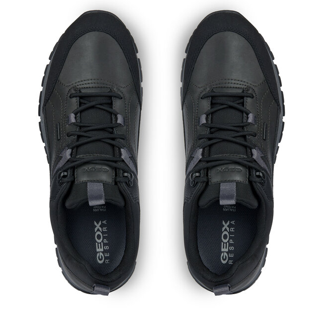 Sneakersy Geox U Doray B Abx U360MB 0MEBU C9999 Black | eobuwie.com.pl