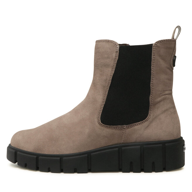 Caprice Polokozačky Caprice 9-25411-41 Mud Suede 338