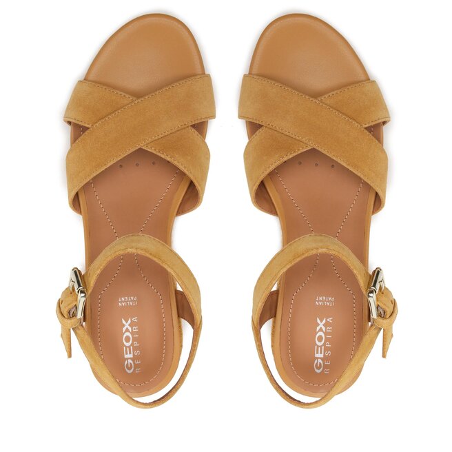 Geox Szandál Geox D Ischia Corda D02HHC00022C2002 Mustard