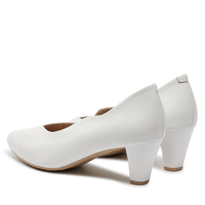 Caprice 9-22400-42 Bomba Mujer Precio Zapato Tacón Mujer CAPRICE Piel,  Tacón 55mm, Plantilla Memory, Ancho G Zapatos Cuña Mujer Invierno