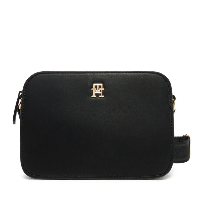 Torebka Tommy Hilfiger Th Logotape Camera Bag - Czarny
