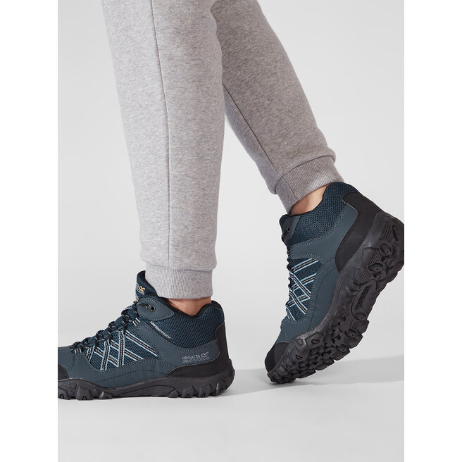 Regatta Scarpe da trekking Regatta Edgepoint Mid Wp RMF622 Brunswick Blue/Black GKH