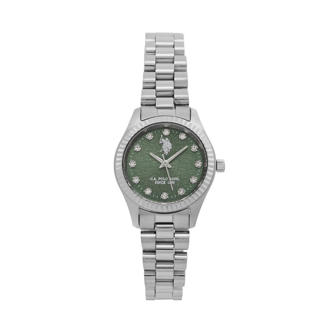 Zegarek U.S. Polo Assn. Grace USP8497GR Srebrny -