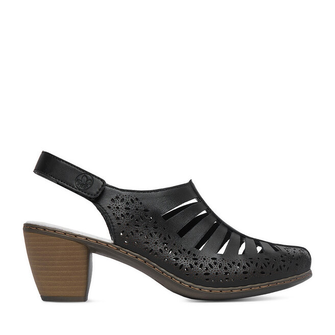 Sandały Rieker CEO-40959-00 Czarny - kobiece