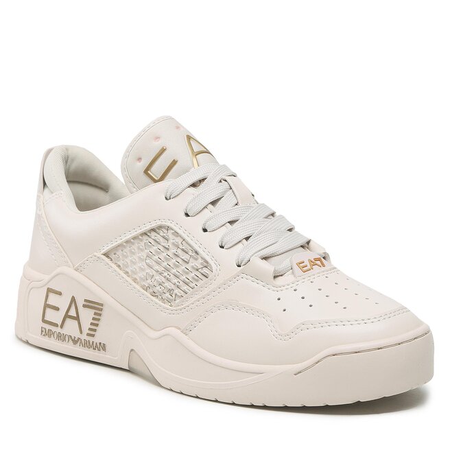 Sneakers EA7 Emporio Armani X8X131 XK311 R667 Full Moonbeam/Gold Armani imagine noua gjx.ro