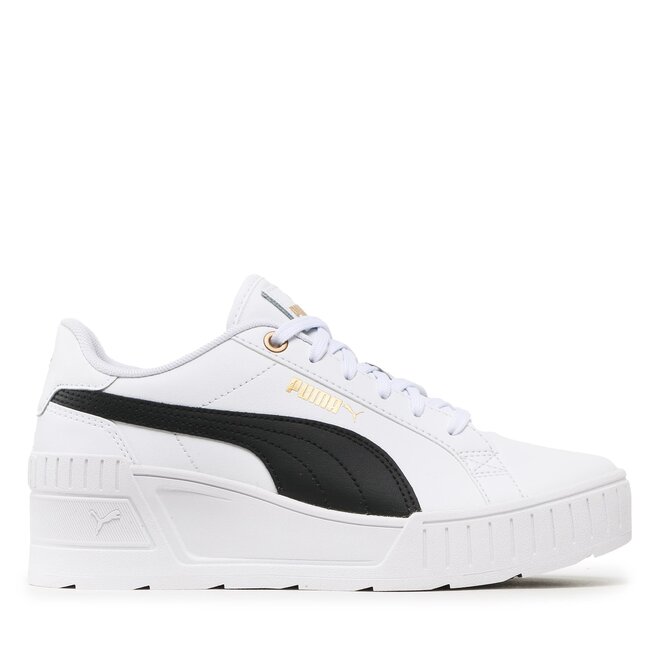 c Puma Karmen Wedge 390985 02 Puma White Puma Black Gold